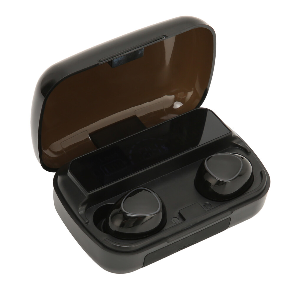 Bluetooth Earbuds Noise Cancelling Ipx7 Waterproof Stereo Bass Wireless Earphone With Charging Case For Sports Driving 7891321319598