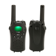 Walkie-Talkies für Kinder 6 km Reichweite 22 Kanäle Schwarz