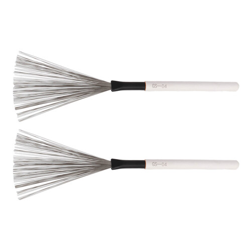 Cepillo para batería alambre de acero mango de madera de arce blanco