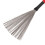 Rote Drum-Bürste Ahorngriff, Stahl-Draht-Set 10