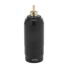 RCA 1300mAh 25mmx63mm fuente de alimentación para tatuajes plateada