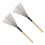 Stahlwire-Fassbürsten-Set mit Holzgriff für Percussioninstrumente 7