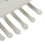 50 Stück beige Perückenclips mit 8 Zähnen 2,8  1,4 cm Bundle 6