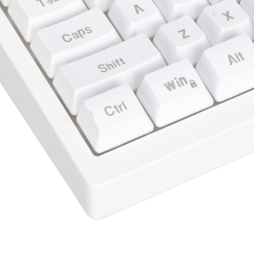 Teclado inalámbrico de 87 teclas 2.4G 1800mAh Blanco 2