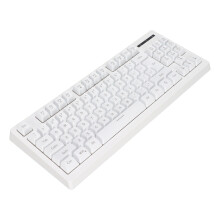 Teclado inalámbrico de 87 teclas 2.4G 1800mAh Blanco