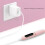 3-Temp USB-beheizte Wimpernzange, 210 mAh Pink Mini 4