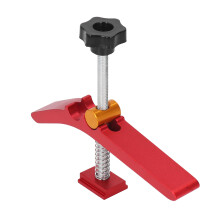 Abrazadera ajustable de riel en T para carpintería de 200 mm, de aleación de aluminio, para uso en banco de trabajo