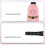 3-Temp USB-beheizte Wimpernzange, 210 mAh Pink Mini 3
