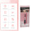 3-Temp USB-beheizte Wimpernzange, 210 mAh Pink Mini 5