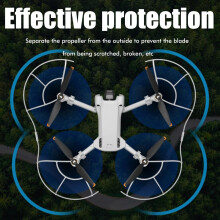 Protección de hélices para Mini 3 Pro drón Paquete de 2 protectores de hélices Accesorio para vuelo seguro