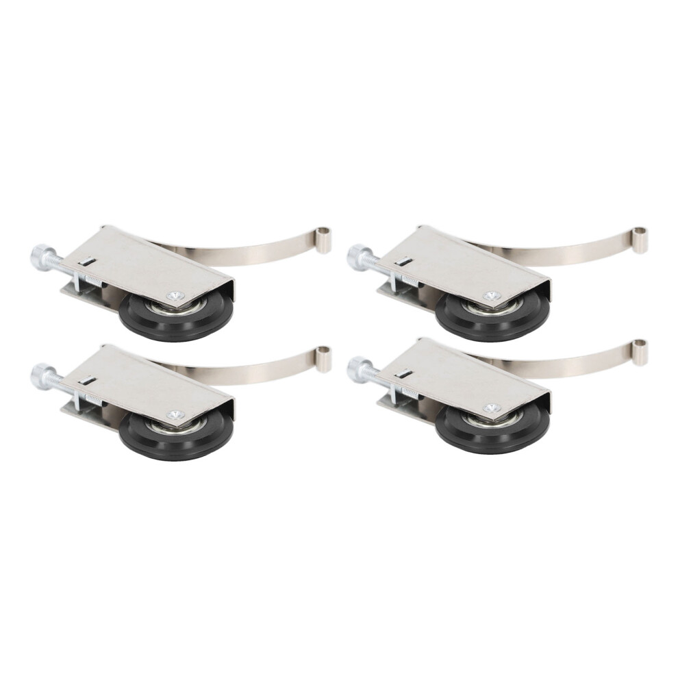 4Pcs Sliding Door Pulley Cam System Stainless Steel Mute Strong Bearing Hardware 40Mm Diameter 4031321324472