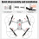 2Pcs Propeller Guard Compatible for Mini 3 Pro Drone Prop Cover Blade Protector Safety Accessory 4