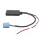 Azul adaptador de cable AUX Bluetooth ISO de 8 pines CD27 15