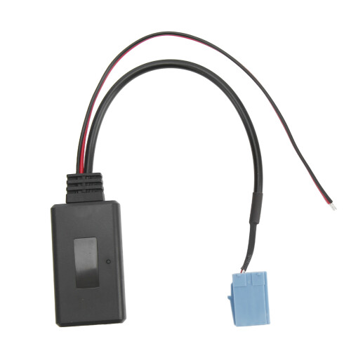 Azul adaptador de cable AUX Bluetooth ISO de 8 pines CD27 1