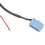 Azul adaptador de cable AUX Bluetooth ISO de 8 pines CD27 5
