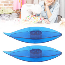 2 Pcs Tatting Shuttle Portable Reusable SKC Plastic Long Tatting Shuttle Knitting Tool Craft Sewing Accessories