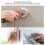 4 Pcs Oscillating Saw Blades Multi Tool Kit Semi Circle Finger Segment Swing Grit for Grout Ceramics Masonry 10