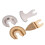 4 Pcs Oscillating Saw Blades Multi Tool Kit Semi Circle Finger Segment Swing Grit for Grout Ceramics Masonry 11