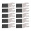 10Pcs Oscillating Saw Blade 34mm Multitool Quick Release Tool Set Kit for Wood Plastic 2