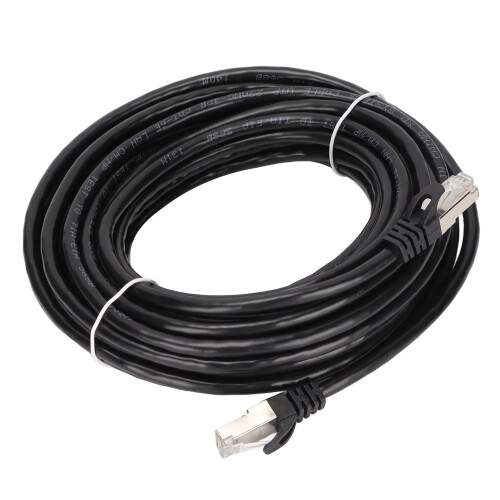 Cable Ethernet Cat6 EMI 10 Gbps RJ45 10 m Negro