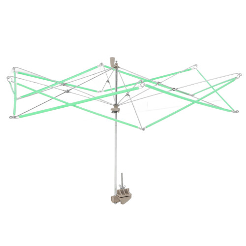 Schirm-Garnwickler 1 Stück, 43 cm, Kunststoff/Edelstahl