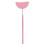 Espejo de pestañas con forma de luna rosa mango desmontable 4