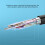 Cable HDMI enrollado 4K 60Hz M/M Spring 0.5-1.5m 9