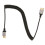 Cable HDMI enrollado 4K 60Hz M/M Spring 0.5-1.5m 15