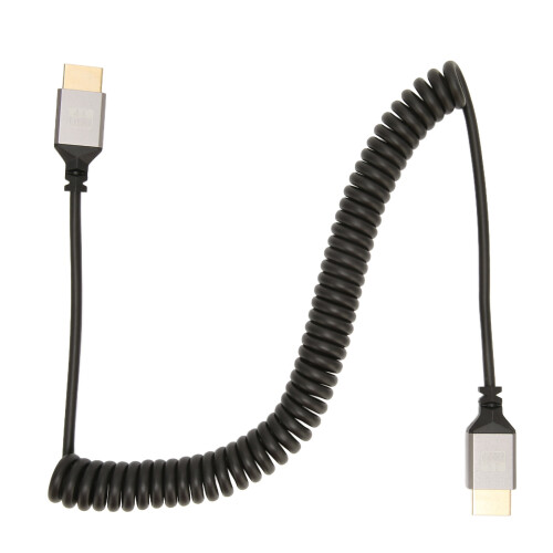 Cable HDMI enrollado 4K 60Hz M/M Spring 0.5-1.5m 1