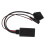 Adaptador de micrófono Bluetooth de 150 cm para Seat Altea/León/Toledo 3