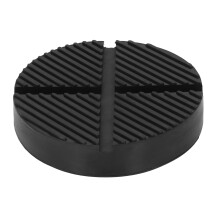 Almohadilla de caucho universal para gato de piso 125 mm protege el riel lateral del bastidor soldado