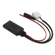 Adaptador de audio para coche Bluetooth 5.0 con cable auxiliar y micrófono para Mercedes W169 W245