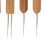 10 Stück Dreadlocks-Werkzeug-Set Silber 0,5/0,75 mm Haken 7