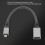 Cable HDMI Micro a HDMI 4K60Hz 0.2m Macho-Hembra 3