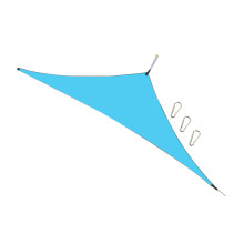 Vela de sombra impermeable de 13 pies 210T 300x300x300cm Verde