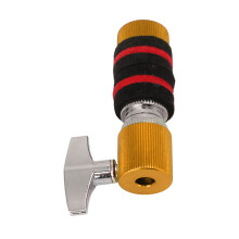 Jazz Drum Clutch Anti Rust Wear Resistant Easy to Install Fine Workmanship Metal Hi Hat Cymbal Clutch Yellow