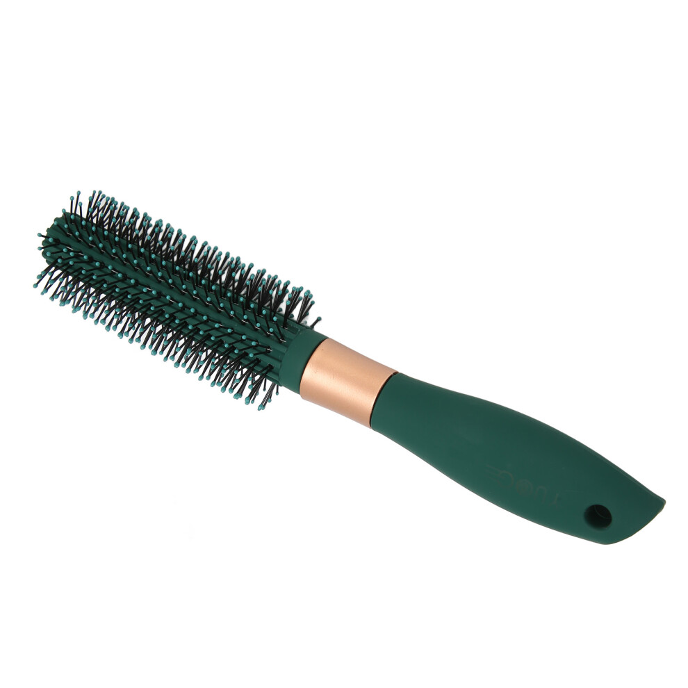 Hair Brush Frizz Improving Prevent Static Comfortable Handle Women Grooming Comb for Home Salon Round Brush