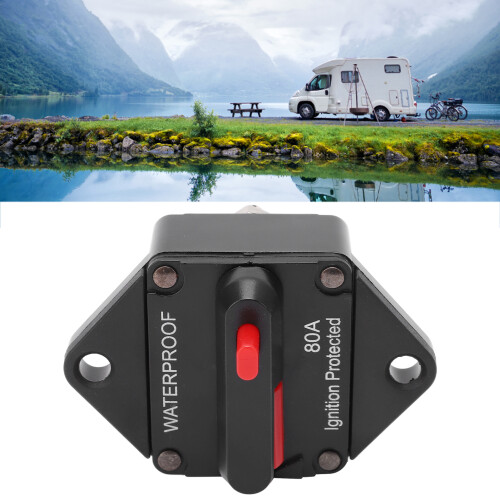 Disyuntor impermeable de 32 V CC 80 A con interruptor