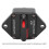 Disyuntor impermeable de 32 V CC 80 A con interruptor 12