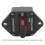 Disyuntor impermeable de 32V CC, 40A, ABS 9