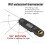 Termómetro para alimentos plegable, 240 mAh, Negro 4