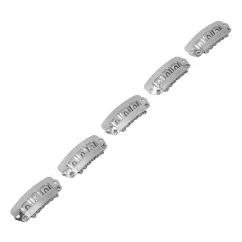 50 Stück U-förmige Perückenclips 2.8x1.4 cm Edelstahl 2