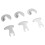 6PCS Diamond Segment Oscillating Blades Woodworking Carbide Multifunctional Saw Blade Set 8