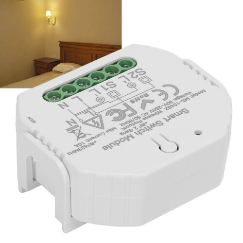 Intelligenter Dimmer-Schalter 2-Wege 90-250V 10A ZigBee App