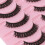 10 pares de pestañas postizas con rizo DD multipack Tipo A 3