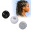 Transparente Haarperlen 100 Stück 12x10 mm, Loch 5 mm 14