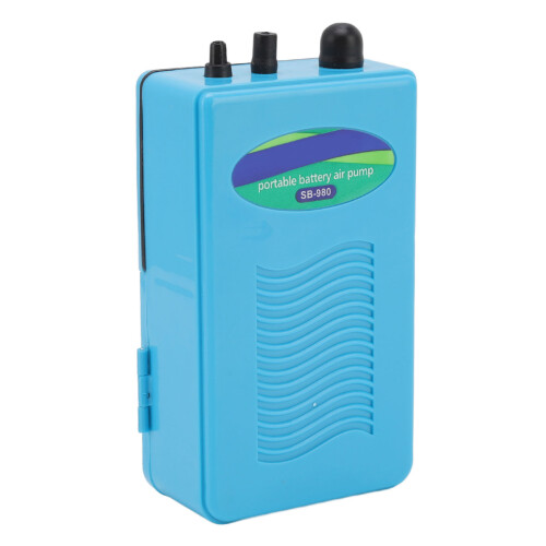Aquarium-Luftpumpe - Intelligent, 2xD-Batterien