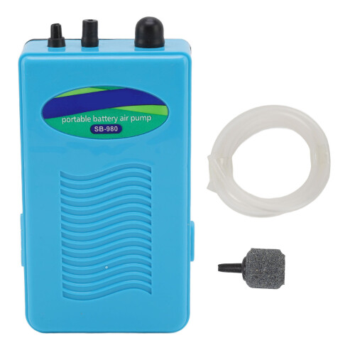 Aquarium-Luftpumpe - Intelligent, 2xD-Batterien 1