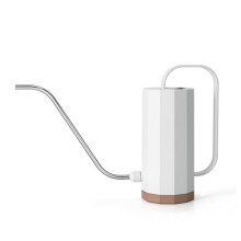 Regadera de plástico Nordic 9,5x24,5 cm Blanco