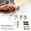 Mini-Finger-Skateboards 150 g RC-Szene-Layout Farbe 6